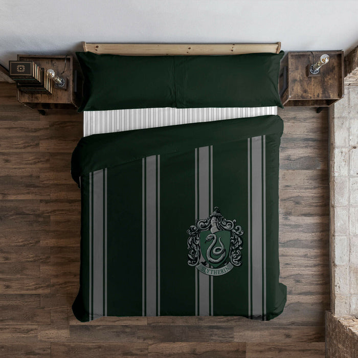 Funda Nórdica Harry Potter Slytherin 180 x 220 cm Cama de 105