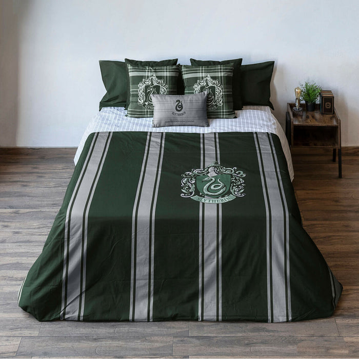 Funda Nórdica Harry Potter Slytherin 180 x 220 cm Cama de 105