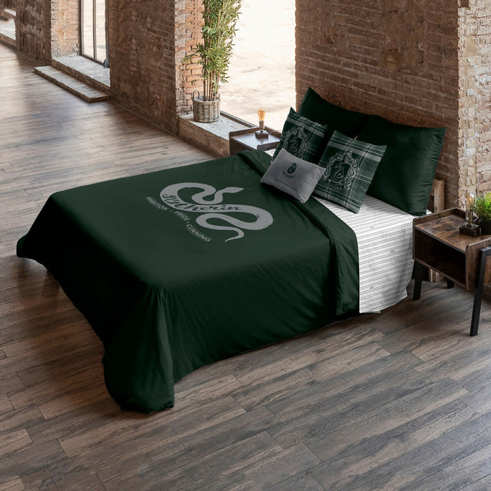 Funda Nórdica Harry Potter Slytherin Value 155 x 220 cm Cama de 90