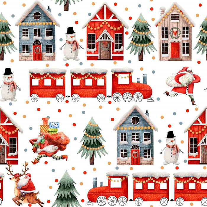 Mantel resinado antimanchas Belum Merry Christmas 250 x 140 cm