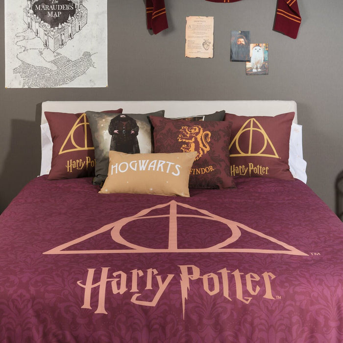 Funda Nórdica Harry Potter Deathly Hallows 180 x 220 cm Cama de 105