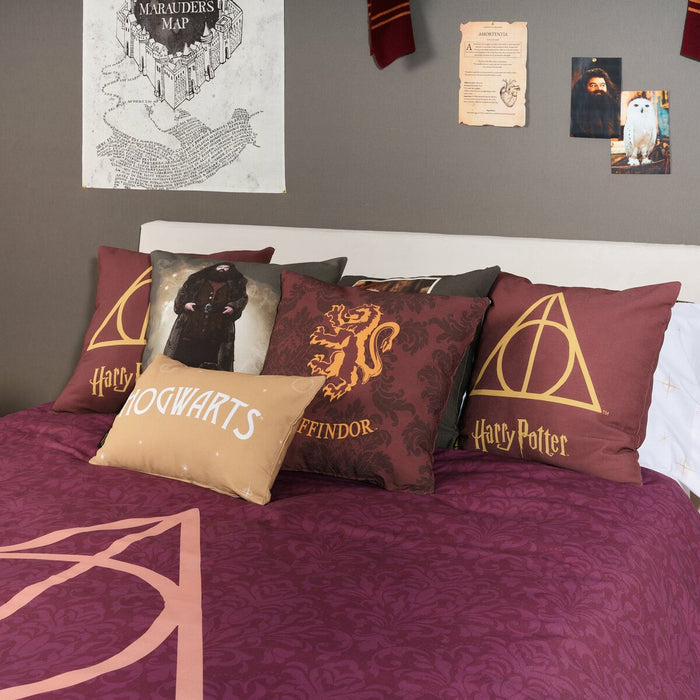 Funda Nórdica Harry Potter Deathly Hallows 180 x 220 cm Cama de 105