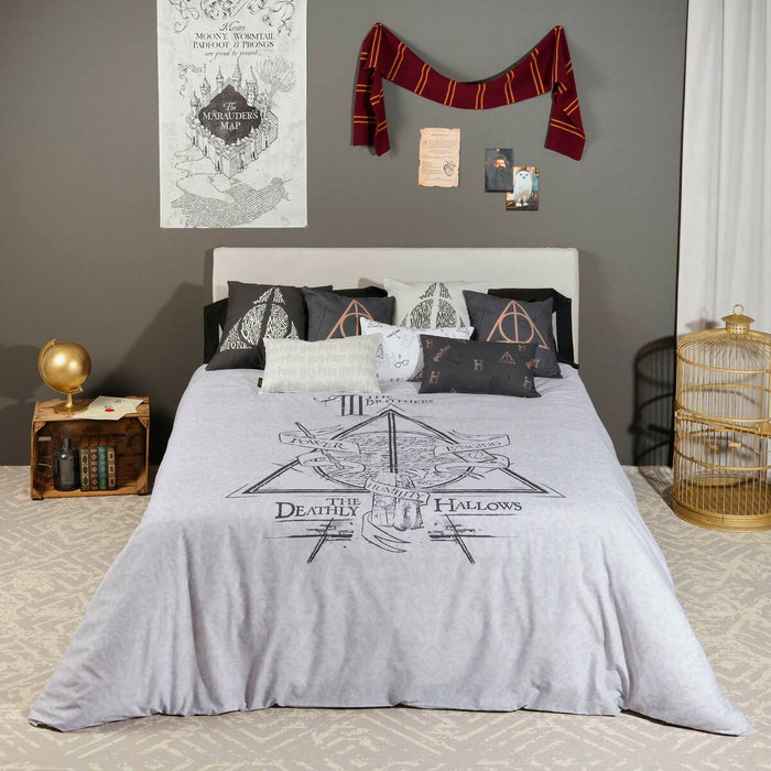 Funda Nórdica Harry Potter Deathly Hallows Legend 180 x 220 cm Cama de 105