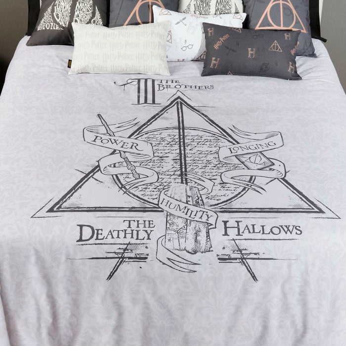 Funda Nórdica Harry Potter Deathly Hallows Legend 180 x 220 cm Cama de 105