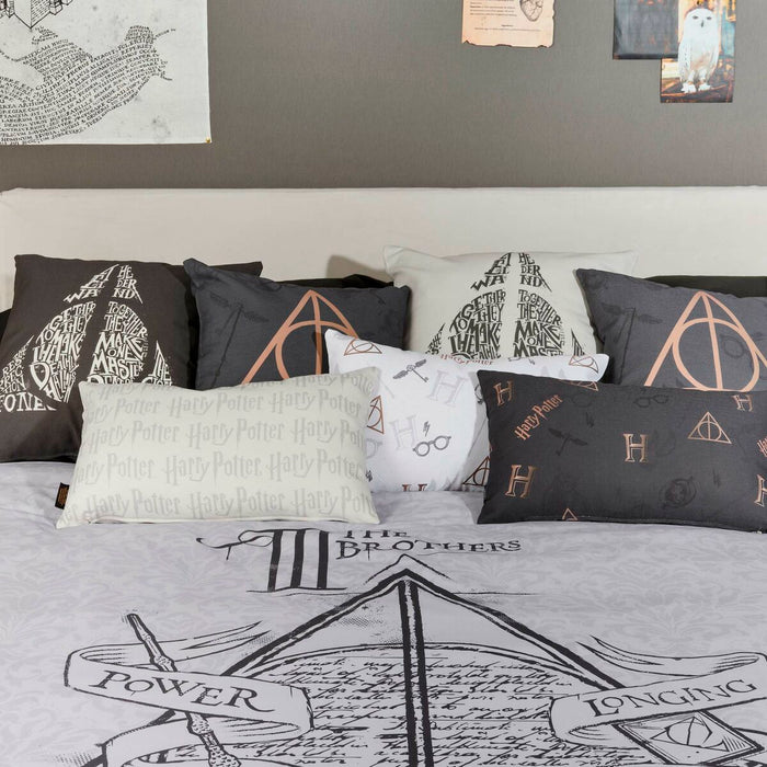 Funda Nórdica Harry Potter Deathly Hallows Legend 180 x 220 cm Cama de 105