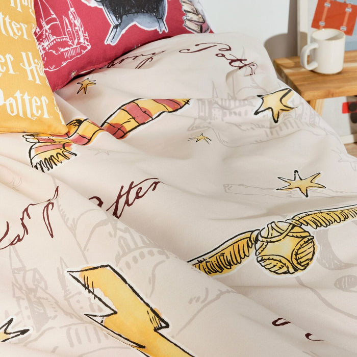 Funda Nórdica Harry Potter Gryffindor 200 x 200 cm Cama de 120