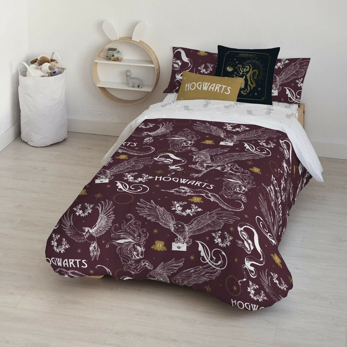 Funda Nórdica Harry Potter Creatures 180 x 220 cm Cama de 105