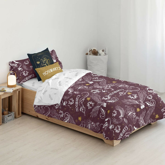 Funda Nórdica Harry Potter Creatures 260 x 240 cm Cama de 180