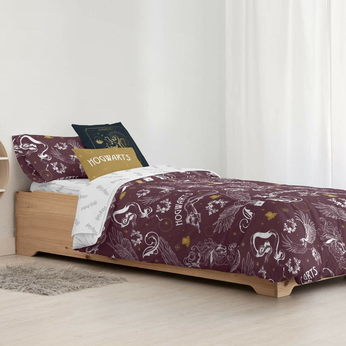 Funda Nórdica Harry Potter Creatures 260 x 240 cm Cama de 180