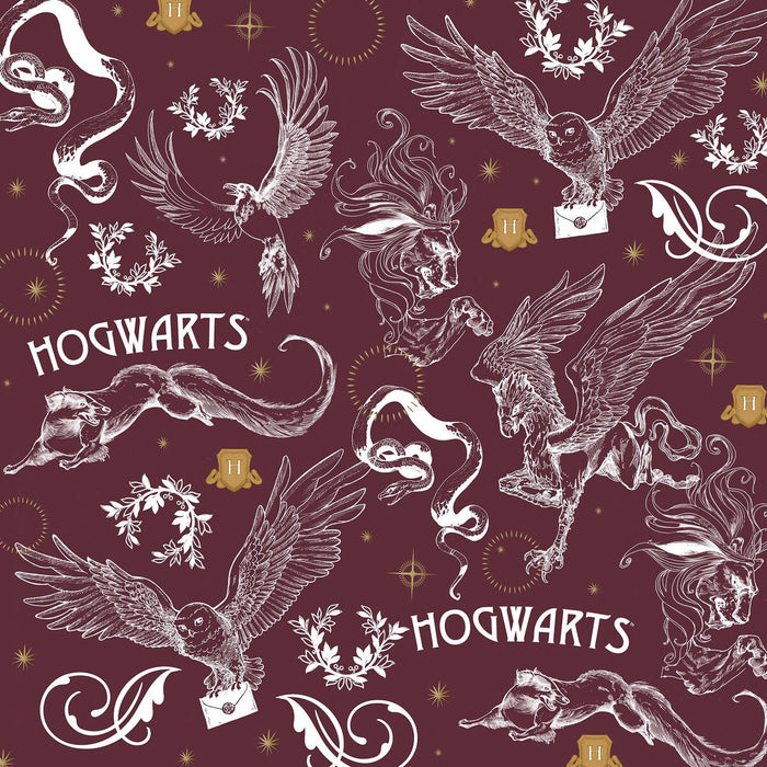 Funda Nórdica Harry Potter Creatures 260 x 240 cm Cama de 180