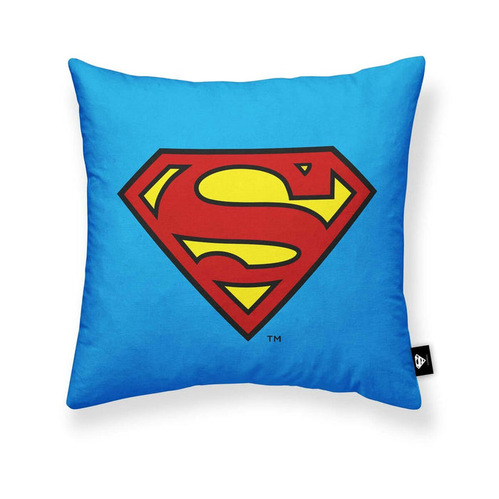 Funda de cojín Superman Superman A Azul 45 x 45 cm