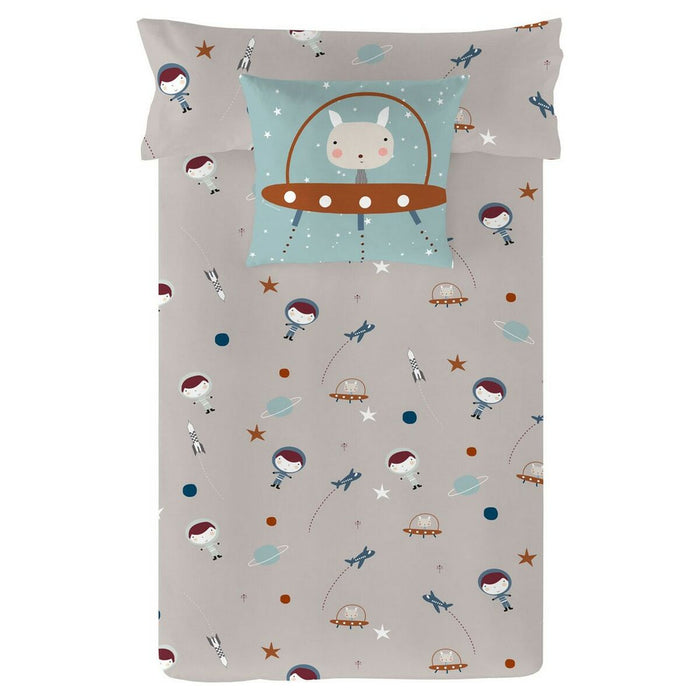 Funda Nórdica Haciendo el Indio Planet Reversible Cama de 105 (180 x 220 cm)