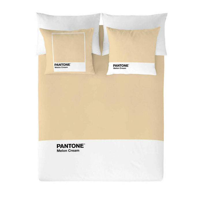 Funda Nórdica Pantone Melon Cream Cama de 150 (240 x 220 cm)