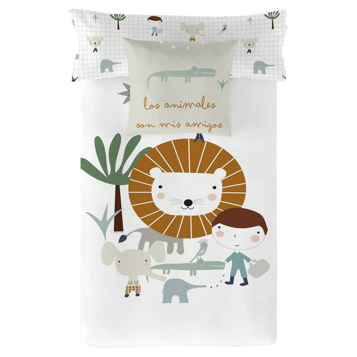 Funda Nórdica Haciendo el Indio Jungle Reversible Cama de 90 (150 x 220 cm)