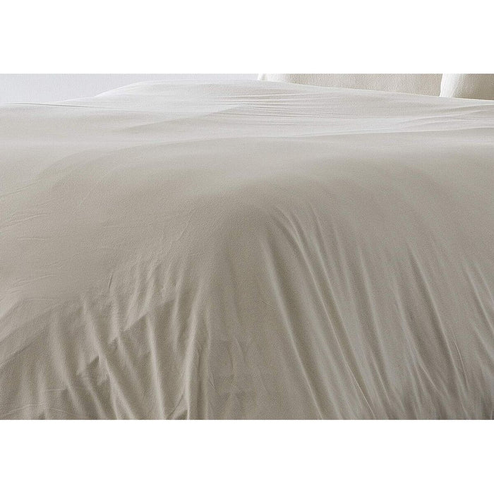 Funda Nórdica Naturals ELBA Beige Cama de 150 (240 x 220 cm)