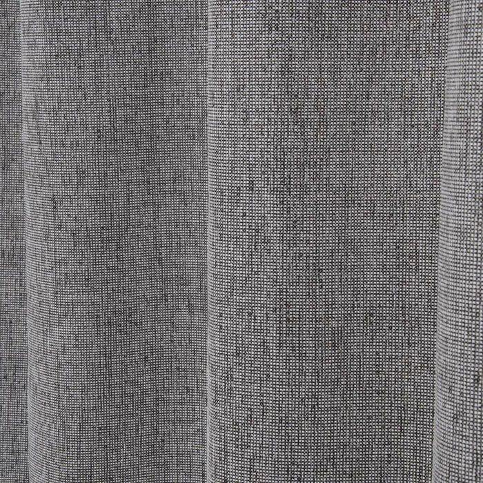 Cortina Gris Poliéster 100 % algodón 140 x 260 cm