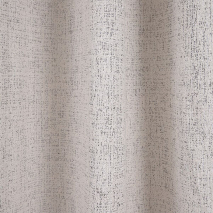 Cortina Beige Poliéster Plata 100 % algodón 140 x 260 cm