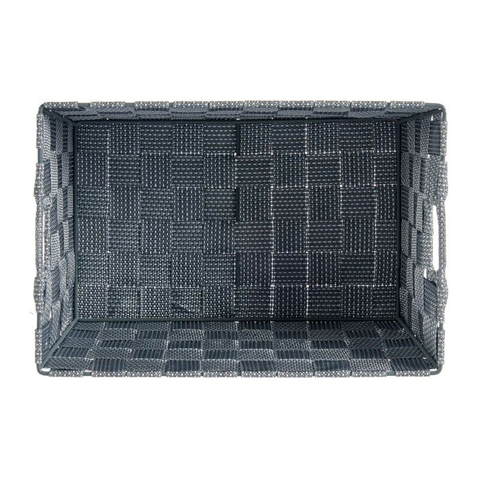 Cesta Multiusos Gris Tela 5 L 30,4 x 14 x 20 cm (18 Unidades)