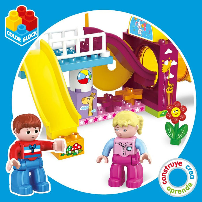 Juego de Construcción Colorbaby Playground 50 Piezas (2 Unidades)